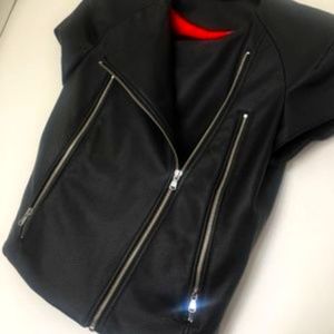 Zara leather jacket